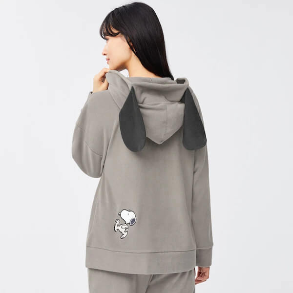 スフレフィールパーカ(長袖)Peanuts(セットアップ可能) ¥1,990