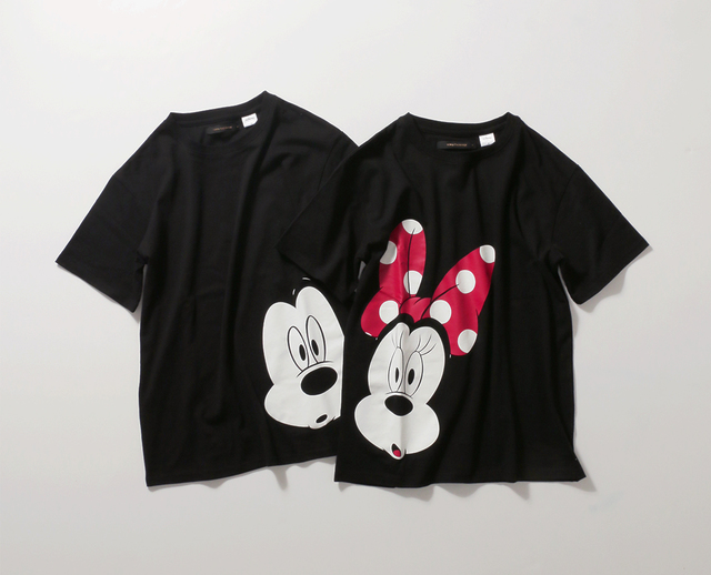 「ミッキー」＆「ミニー」半袖Tシャツ＜Ladies＞