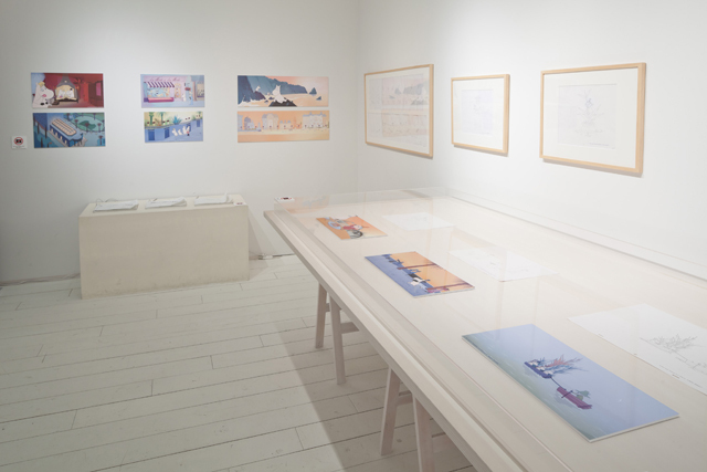 劇場版 ムーミン 南の海で楽しいバカンス」メイキング オブ展　© 2014 Handle Productions Oy & Pictack Cie © Moomin Charcters ™