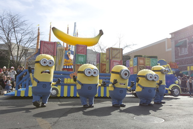 3月17日、「ミニオン・プラザ」ミニオン初登場イベントの様子