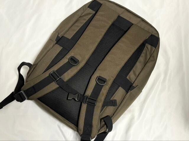 【ワークマン/コーデュラ(R)ネストリュック】大きさは約縦46×横31×幅12cm。重さは約656gです(※重さは筆者実測)