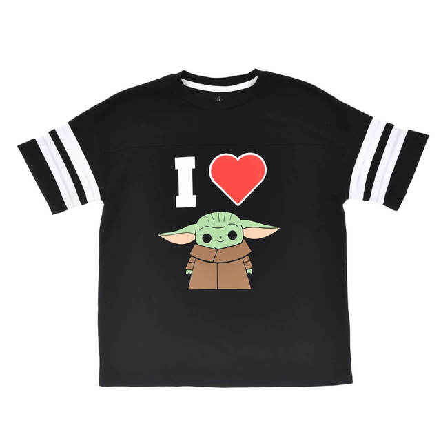 スター・ウォーズ ザ・チャイルド 半袖Tシャツ ブラック Cute マンダロリアン| 3,960円 (税込)