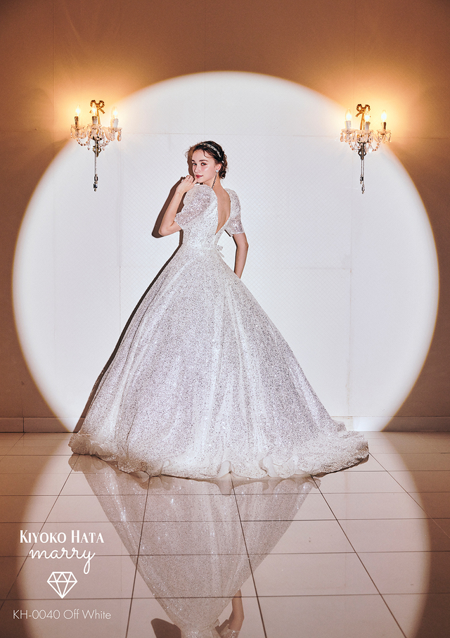 KIYOKO HATA（キヨコハタ）×marry（マリー）新作ウェディングドレス　KH-0040_OffWhite