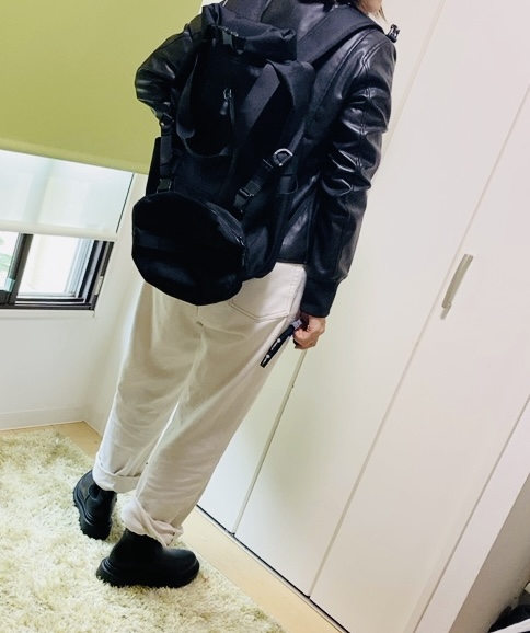 【GU リブニットソックスブーツ】足がむくみやすい方はワンサイズ上のものを選ぶのが良さそうです