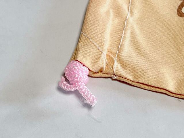 【100円ちいかわ雑貨】紐はパステルピンクです♪