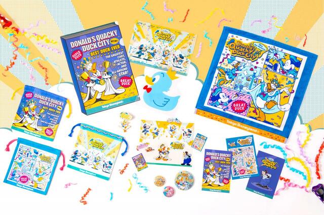 スペシャルイベント「ディズニー・パルパル―ザ」第2弾「ドナルドのクワッキー・ダックシティ」スペシャルグッズ｜販売店舗：東京ディズニーランド「ディズニー&カンパニー」