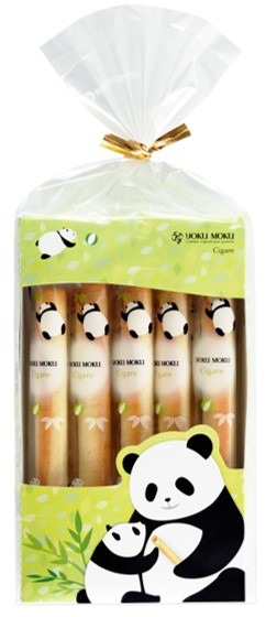 〈ヨックモック〉シガール（パンダパッケージ）