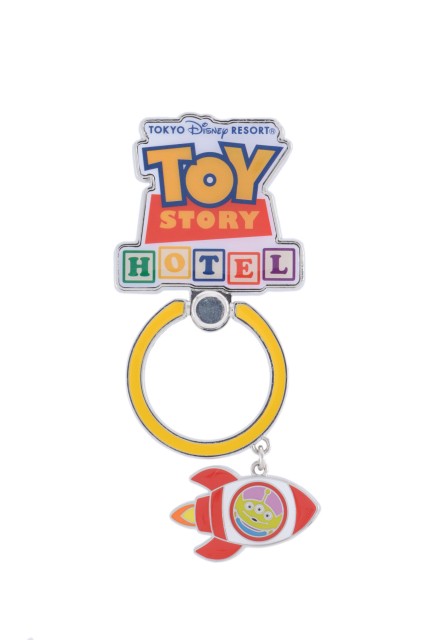 スマートフォンアクセサリー 1,800円｜サイズ：(リング伸ばした状態)縦約9×横約4cm｜販売店舗：東京ディズニーリゾート・トイ・ストーリーホテル内ディズニーショップ「ギフト・プラネット」