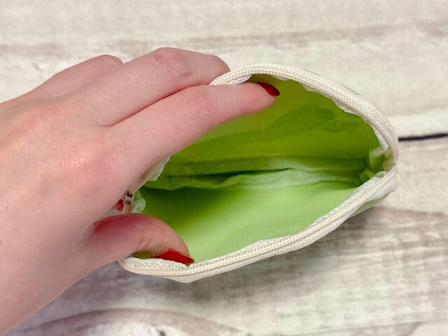 ガバッと開いて中が見やすい！