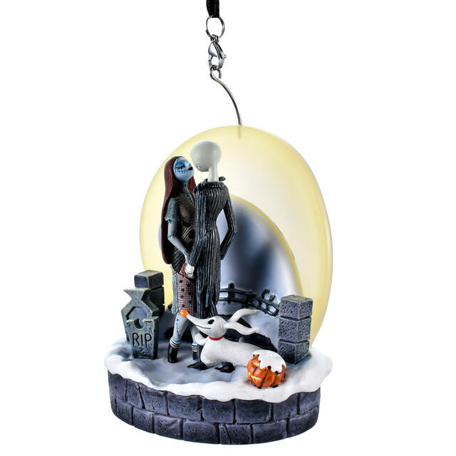 ジャック・スケリントン＆サリー、ゼロ オーナメント ライトアップ Tim Burton's The Nightmare Before Christmas Disney Christmas Ornament 2,800円 ※一部店舗限定