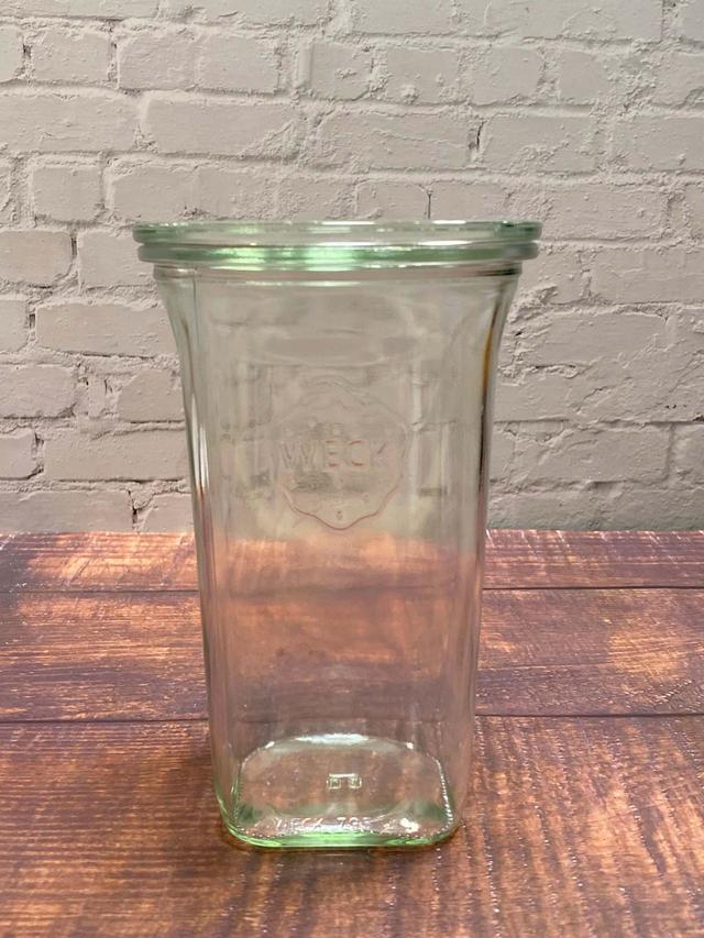 【ナチュラルキッチン】WECK Quadroglas （クアドログラス）795ml／税込550円