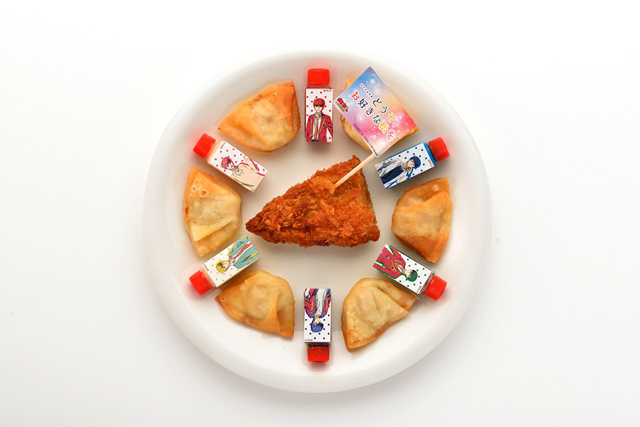 どうぞ、お好きな松を☆トト子に捧ぐ６つ子餃子_840円(イケメンver)