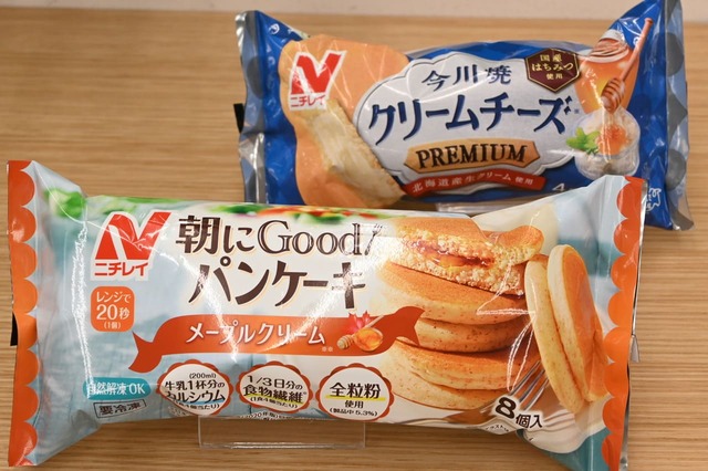 今川焼とパンケーキ