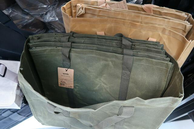 パラフィン帆布トート/ラージトート 容量約35リットル/1,280円