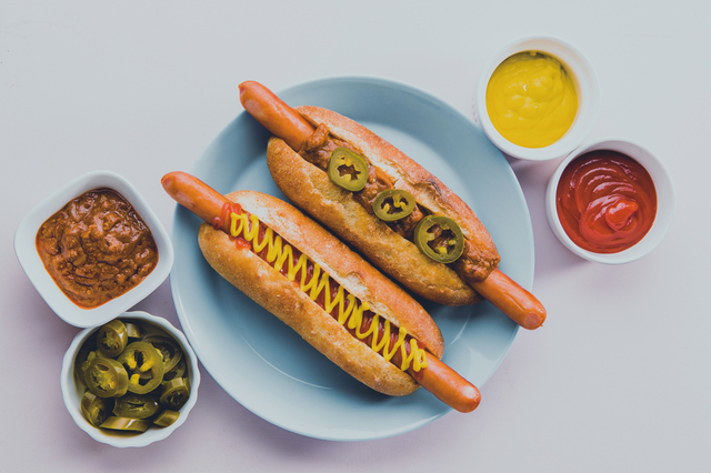 大山プレーン ドッグ 500円 大山チリドッグ 580円【テラス ザ ダイセン】