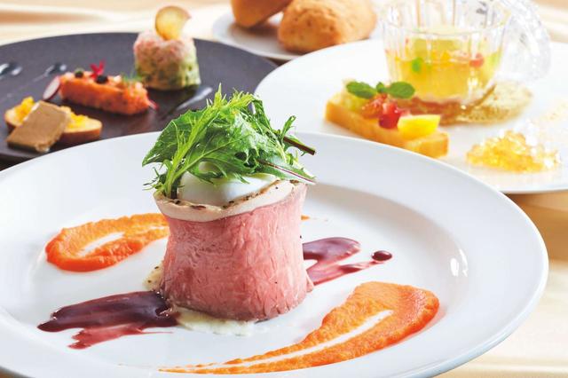 鈴木財閥レセプションパーティ・コース  ローストビーフ   ～ポーチドエッグ風とトリュフ香るポテト～ 