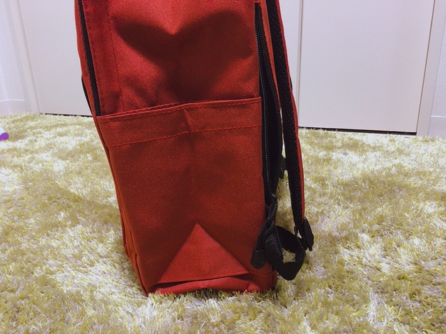 【ワークマン デイバッグ】マチが広いです