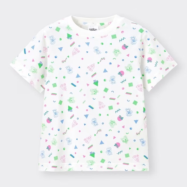 KIDS(男女兼用)グラフィックT(半袖) Pokemon ¥990