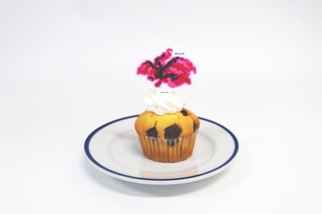 【ポケモンと青空スカイツリー(R) ～キミとポケモンのかがやく想い出～】「ランダムカップケーキ」￥400（ガラルファイヤー）