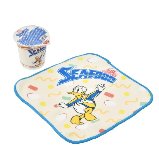 【カップヌードル】ドナルド ミニタオル カップ入り Cup Noodle 770円