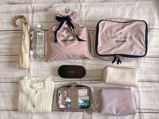 1泊の荷物も入りました！