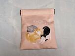 【カルディ ぱっちんポーチ (にゃつver)】448円(税込)