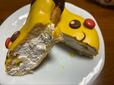 【ミスタードーナツ　ポケモン ピカチュウ ドーナツ】中にはホイップクリームがたっぷり