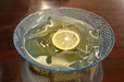 清涼感たっぷりな秘密遊の愛玉ゼリー。ほんのり甘いレモン水でいただく