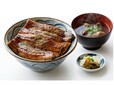 「うな丼(特上)」<価格:2,980円(税込)>【本マグロが入った豪華刺身が食べ放題!話題の「漁港食堂 」が、西中島にオープン!6月中は「鰹のタタキ」を380円で提供!】