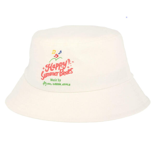 ハット 3,600円｜東京ディズニーリゾート スペシャルイベント「サマー・クールオフat Tokyo Disney Resort」Mrs. GREEN APPLEコラボグッズ｜販売店舗：東京ディズニーランド「ディズニー＆カンパニー」、東京ディズニーシー「エンポーリオ」｜発売日：2025年7月24日（木）