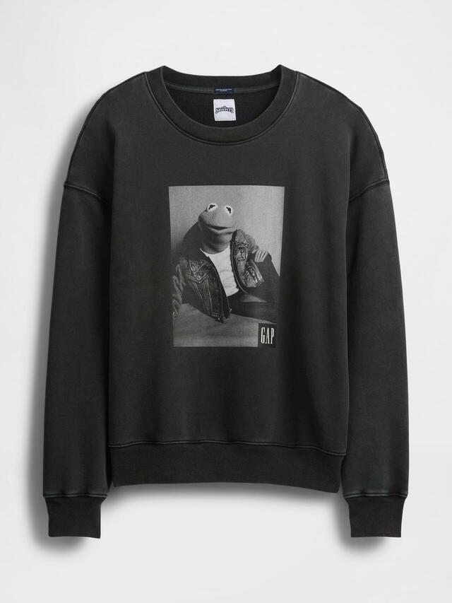 クルーネックスウェット 9,990円｜Gap ディズニー『ザ・マペッツ』コレクション