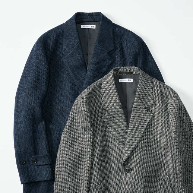 【UNIQLO and JW ANDERSON】メンズ「チェスターコート」¥14,900