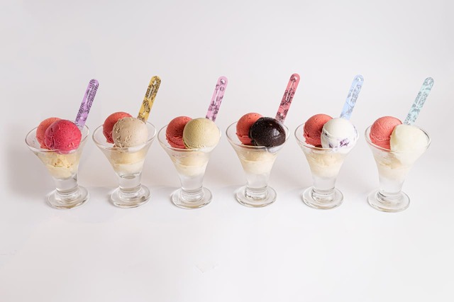【とくびぐみフェス2024】「Giolitti Café（ジョリッティカフェ）」ジェラートセット　1,760円
