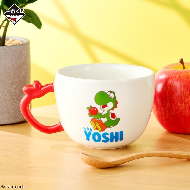 【一番くじ スーパーマリオ with YOSH】C賞：とってもすてきなマグカップ（全1種）