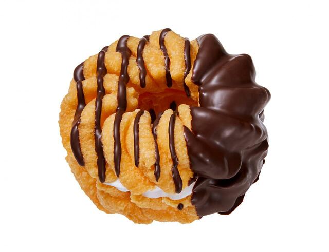 「ダブルクリームフレンチ」<テイクアウト 172円>【ミスドネットオーダー限定ドーナツ】