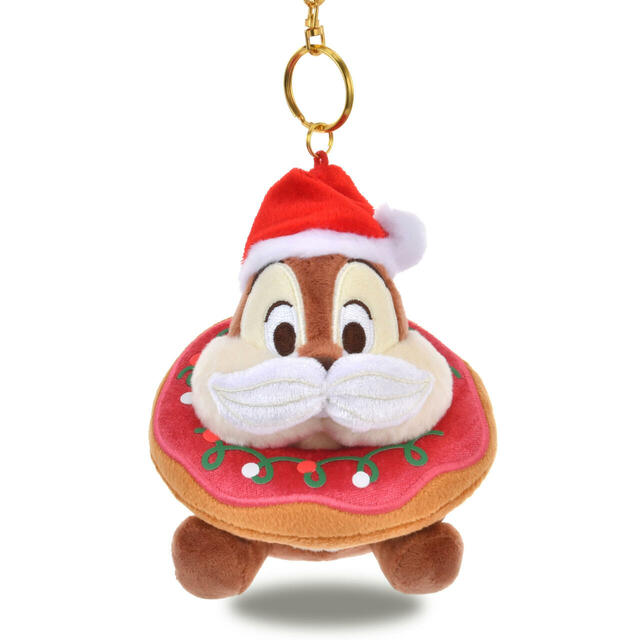 チップ ぬいぐるみキーホルダー・キーチェーン DISNEY CHRISTMAS 3,000円