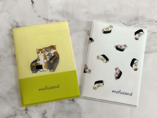 【Seria(セリア)】mofusand A5見開きファイル2/各税込110円