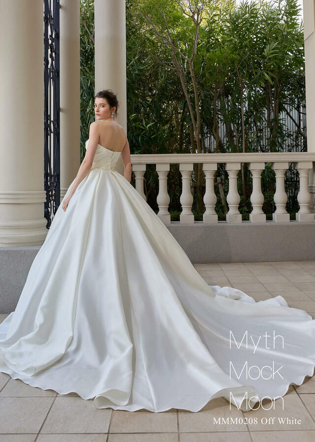 【クラウディア】Myth Mock Moon(ミスモックムーン)新作ウェディングドレス|MMM0208_OffWhite