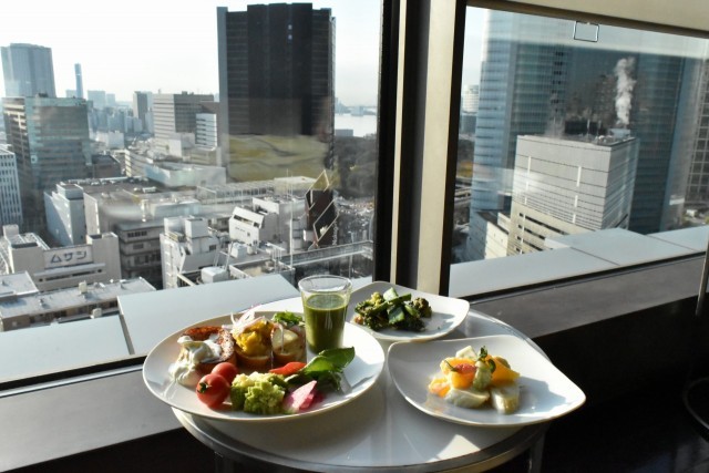 三井ガーデンホテル銀座プレミア／ビル群を見ているとシャキッとしてきちゃう