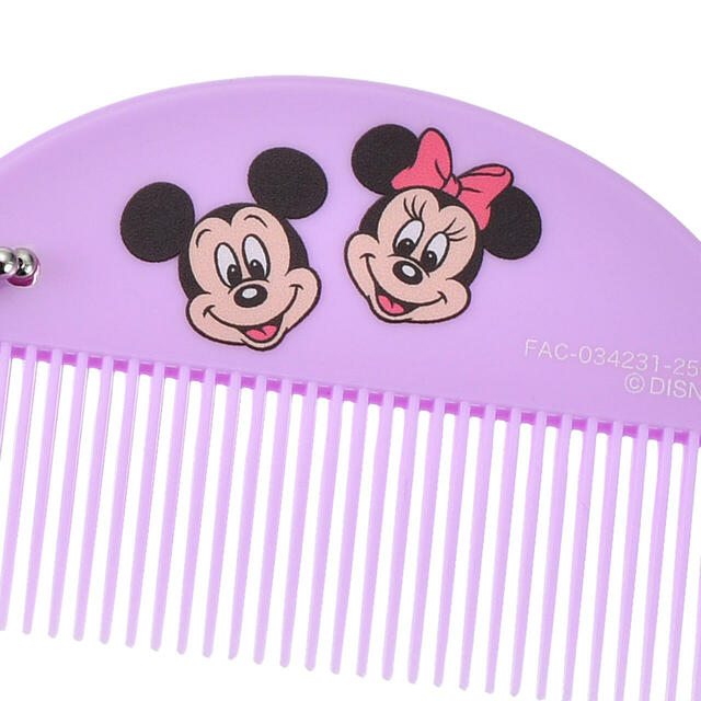 ミッキー、ミニー、プルート ハンドミラー・ヘアコーム セット Mickey & Friends 1,400円
