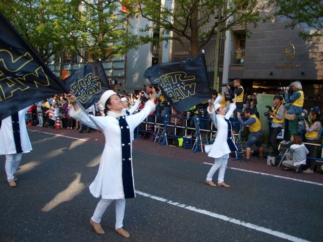 カワサキハロウィン&スターウォーズパレード