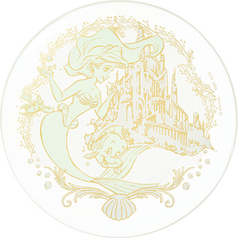 D賞 ガラスプレート © Disney