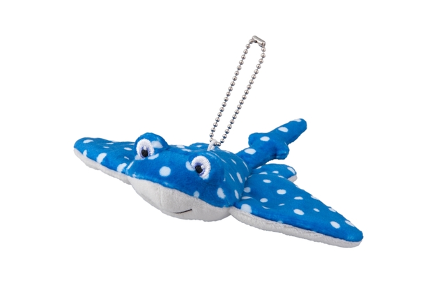 ぬいぐるみバッジ(エイ先生) 1,200円|高さ約3×幅約18×奥行き約16.5cm|2017年4月24日(月)発売|エンポーリオ|東京ディズニーシー「ニモ&フレンズ・シーライダー」