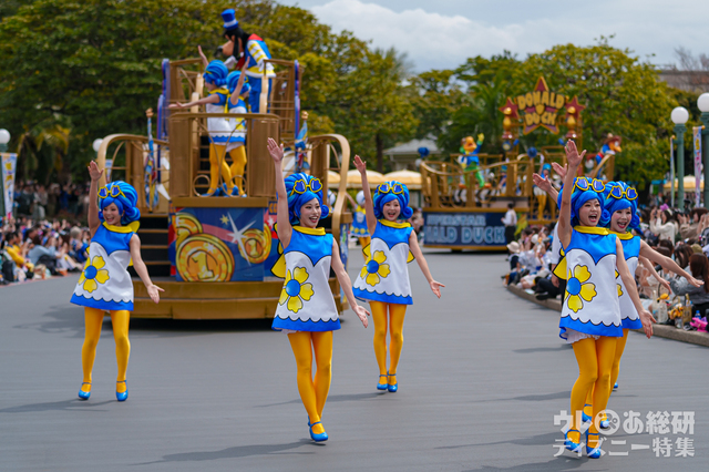 「クワッキーセレブレーション★ドナルド・ザ・レジェンド!」の模様:「ディズニー・パルパルーザ」第2弾「ドナルドのクワッキー・ダックシティ」(撮影:YOSHI)