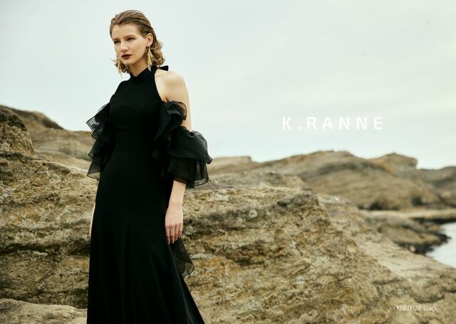 「K.RANNE-クランネ-」新作ウェディングドレス KNE0028_Black 