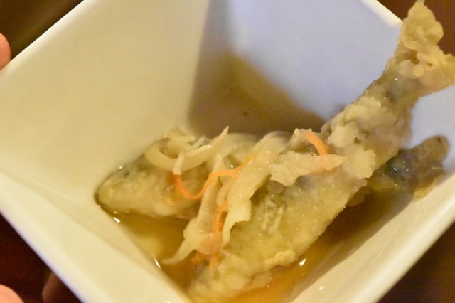 モロコの南蛮漬け