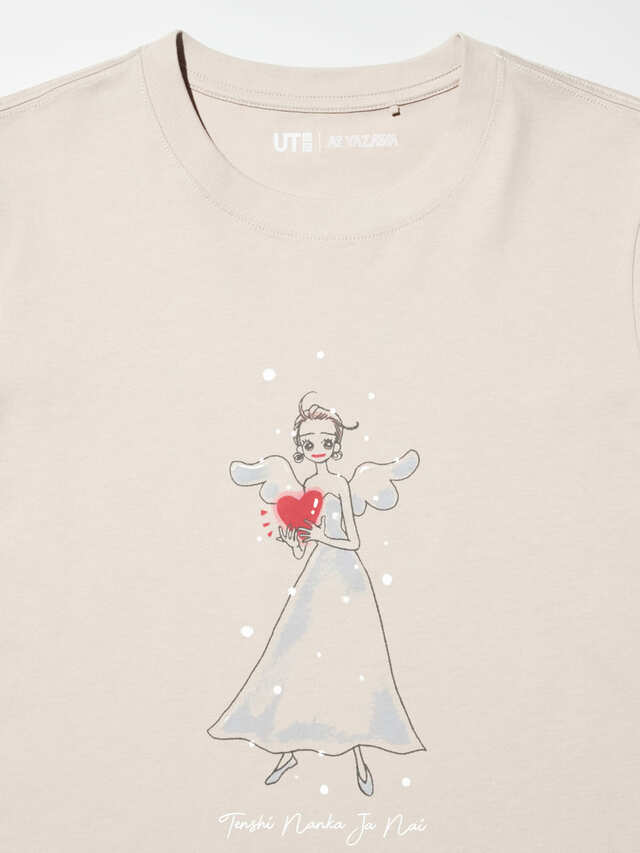 【ユニクロ UT「矢沢あいコレクション」】『天使なんかじゃない』手書きの質感が出るようにプリントで表現