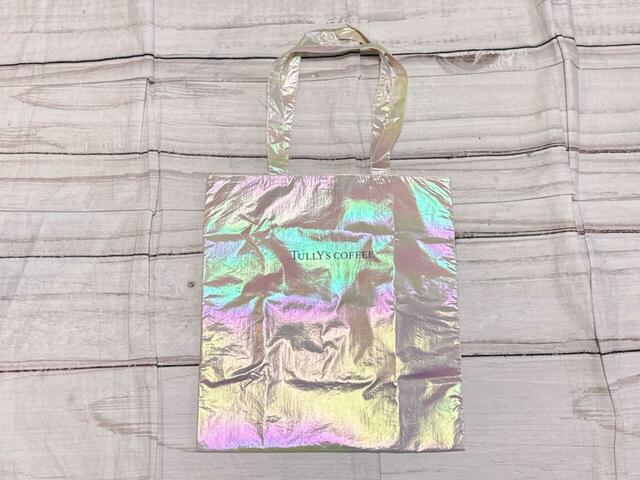 ホリデーシーズンにぴったりなオーロラカラーのエコバッグ