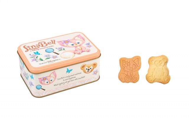 クッキー 900円｜内容量：12個[バタークッキー(ダッフィー型)6個バニラストロベリークッキー(リーナ・ベル型)6個]