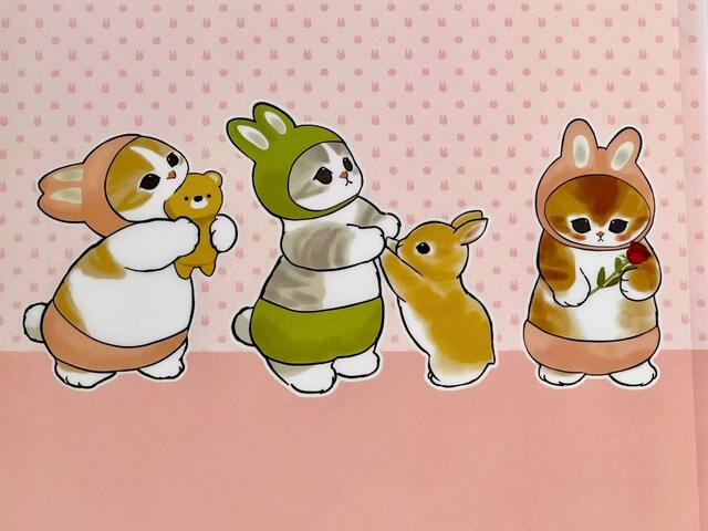 【Seria（セリア）】ぽてっとしたシルエットがたまらないにゃんこたち♪